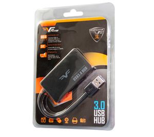USB концентратор (Hub) Frime 3.0 Black , 4 порти