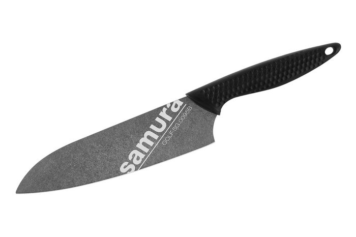 Ніж кухонний Сантоку Samura Golf Stonewash (SG-0095B)