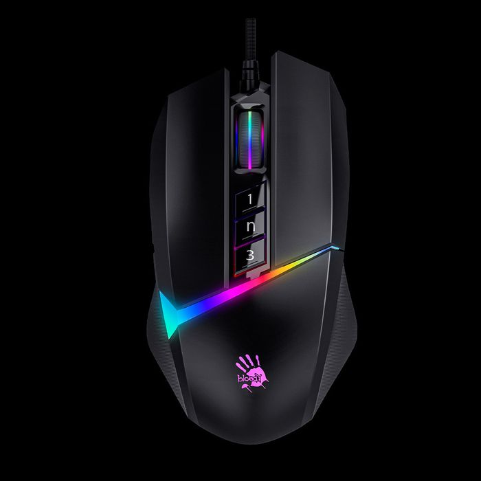 Миша Bloody W60 Max Stone Black