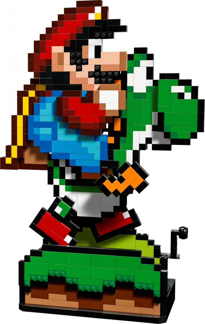 Блоковий конструктор Lego Super Mario World Маріо та Йоші (71438)