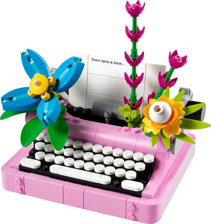Блоковий конструктор Lego Creator Друкарська машинка з квітами (31169)