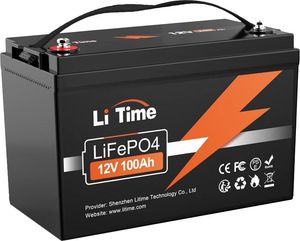 Акумулятор для ДБЖ/інвертора LiTime LiFePO4 12V 100Ah Bms