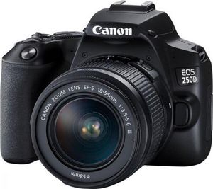 Дзеркальний фотоапарат Canon Eos 250D kit (18-55mm) DC (3454C009)