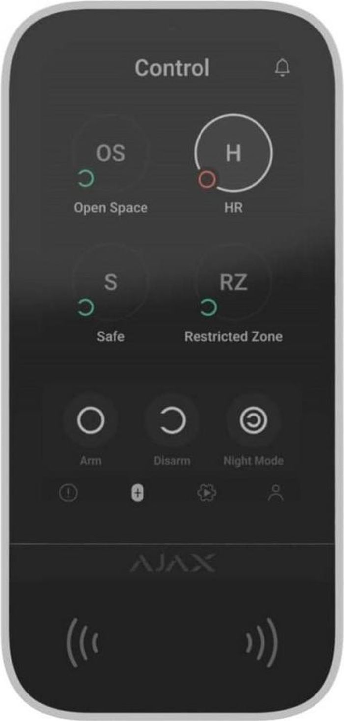 Клавіатура Ajax KeyPad White