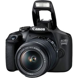 Дзеркальний фотоапарат Canon Eos 2000D kit (18-55mm) IS II (2728C008)