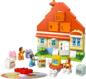 Блоковий конструктор Lego Duplo Bluey Родинний будинок Блуї з грою на запамятовування (10459)