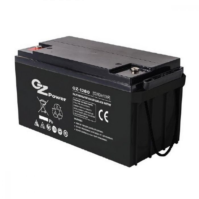 Акумулятор для Дбж OZ Power OZ12V080 12V 80AH Agm