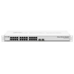 Комутатор керований 2 рівня Mikrotik Cloud Smart Switch (CSS326-24G-2SRM)