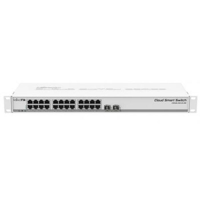 Комутатор керований 2 рівня Mikrotik Cloud Smart Switch (CSS326-24G-2SRM)