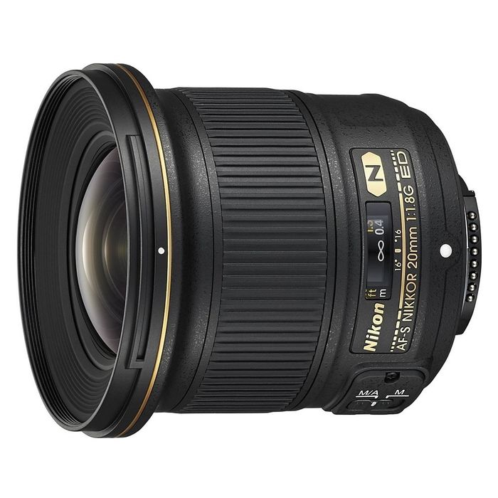 Ширококутний обєктив Nikon AF-S Nikkor 20mm f/1,8G ED (JAA138DA)