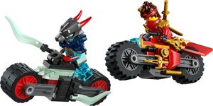 Блоковий конструктор Lego Ninjago Швидкісні перегони Кая на мотоциклі (71838)
