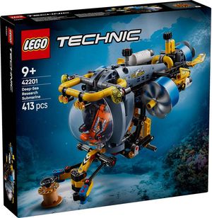 Блоковий конструктор Lego Technic Глибоководний дослідницький підводний човен (42201)
