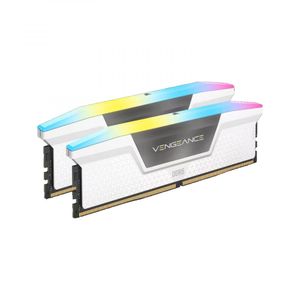 Память для настільних компютерів Corsair 32 gb (2x16gb) DDR5 6000 MHz Vengeance Rgb White (CMH32GX5M2B6000C40W)