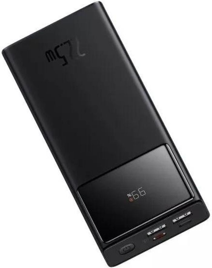 Зовнішній акумулятор (павербанк) Baseus Star Lord Display 22.5W 30000 mAh Black (PPXJ060101/PPXJ080101)