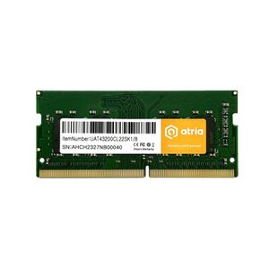 Память для ноутбуків Atria 8 GB SO-DIMM DDR4 3200 MHz (UAT43200CL22SK1/8)