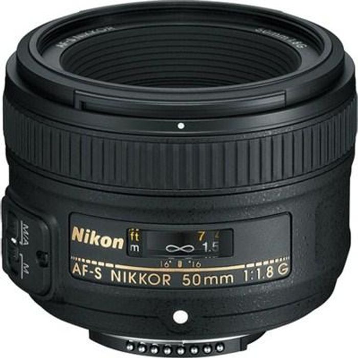 Стандартний обєктив Nikon AF-S Nikkor 50mm f/1,8G (JAA015DA)
