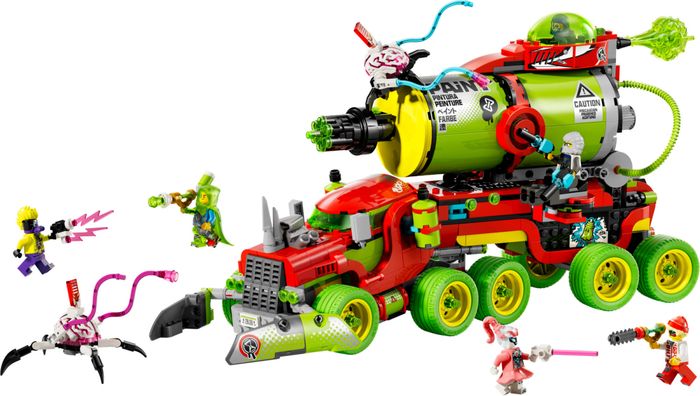 Блоковий конструктор Lego DREAMZzz Вантажівка Матео з аерозольною фарбою (71499)