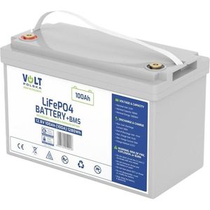 Акумулятор для Дбж Volt Polska LiFePO4 12,8V 100Ah Bms (6AKLI10012)