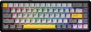 Клавіатура Ajazz AK680 Max Magnetic Switch Black/Gray/Yellow (AK680-M-BGY-A)