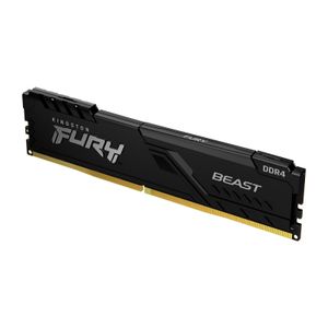 Память для настільних компютерів Kingston Fury 16 GB DDR4 3200 MHz Beast Black (KF432C16BB1/16)