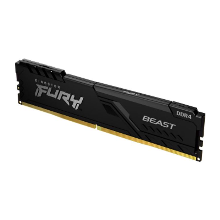 Память для настільних компютерів Kingston Fury 16 GB DDR4 3200 MHz Beast Black (KF432C16BB1/16)