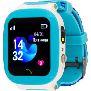 Дитячий розумний годинник AmiGo GO004 Splashproof CameraLED Blue