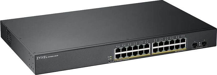 Комутатор керований рівня 2 ZyXEL GS1900-24HPv2 (GS190024HPV2-EU0101F)
