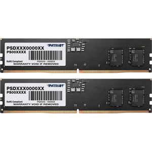 Память для настільних компютерів Patriot 16 GB (2x8GB) DDR5 4800 MHz Signature Line (PSD516G4800K)