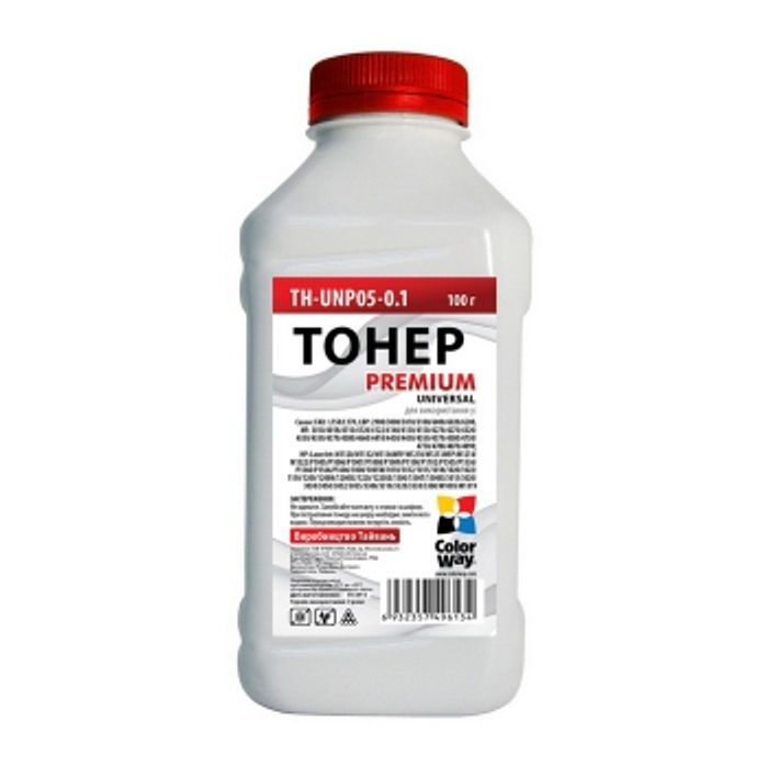 Тонер Colorway HP Universal HP LJ P1005/1102/1010/2035 (100g) Premium TH-U05-0.1