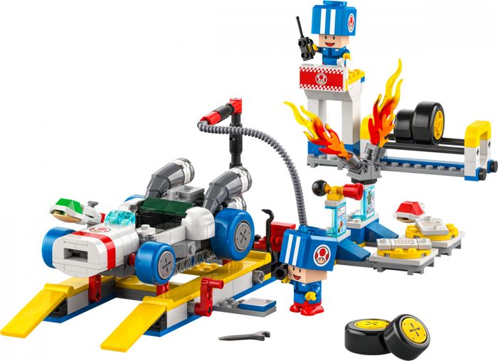 Блоковий конструктор Lego Super Mario Mario Kart Toads Garage (72035)