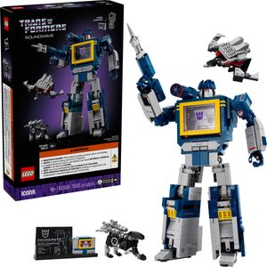 Блоковий конструктор Lego Icons Трансформери Саундвейв (10358)