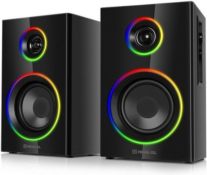 Акустичні колонки REAL-EL S-410 Black (EL121200016)