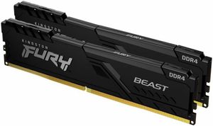 Память для настільних компютерів Kingston Fury 32 GB (2x16GB) DDR4 3200 MHz Beast Black (KF432C16BB1K2/32)