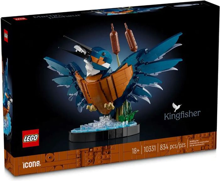 Блоковий конструктор Lego Icons Птах рибалочка (10331)