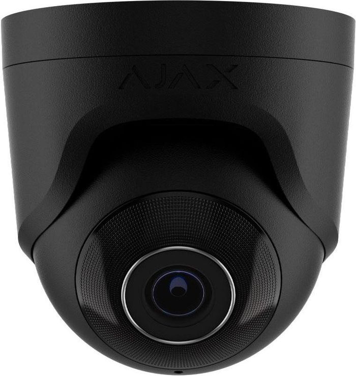 IP-камера відеоспостереження Ajax TurretCam 5 Mp/2.8 mm Black (000039305)