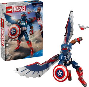Блоковий конструктор Lego Marvel Фігурка Нового Капітана Америка для складання (76296)