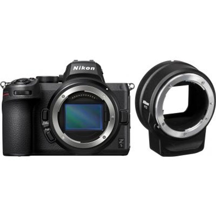Бездзеркальний фотоапарат Nikon Z5 Ftz adapter (VOA040K002)