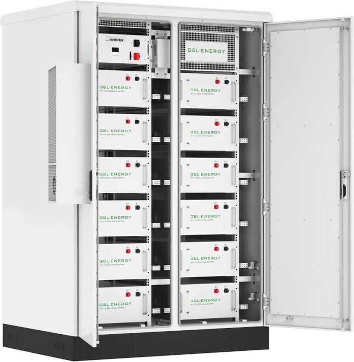 Зовнішня батарея для ДБЖ/інвертора Gsl Energy LiFePO4 614.4V 280Ah 172kWh (Gsl-BESS-170)