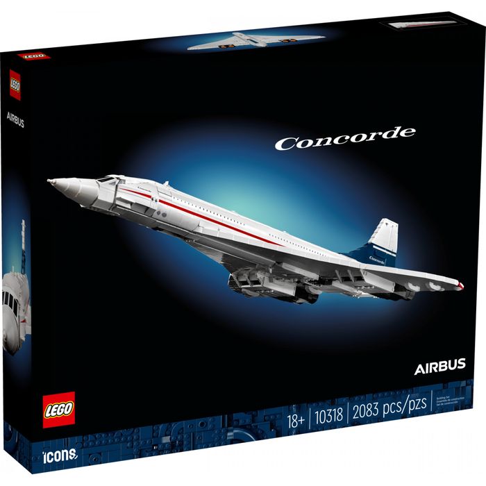 Блоковий конструктор Lego Icons Конкорд (10318)