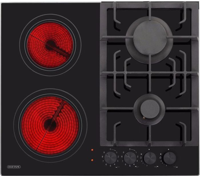 Комбінована варильна поверхня Eleyus H1СBHG ME 60 BL V2 CF