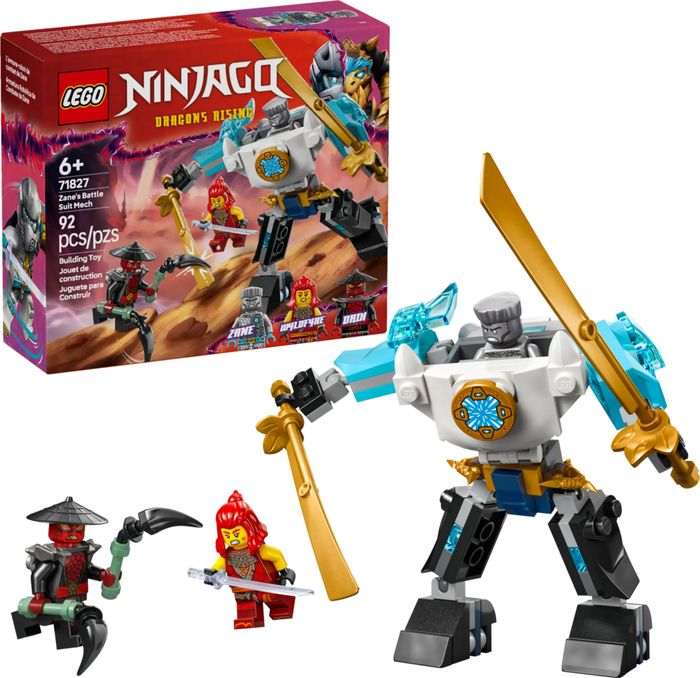 Блоковий конструктор Lego Ninjago Бойовий костюм-робот Зейна (71827)