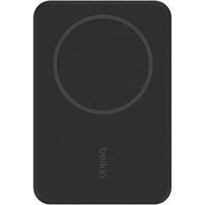 Зовнішній акумулятор (павербанк) Belkin 5000mAh MagSafe Wireless Black (BPD004BTBK)