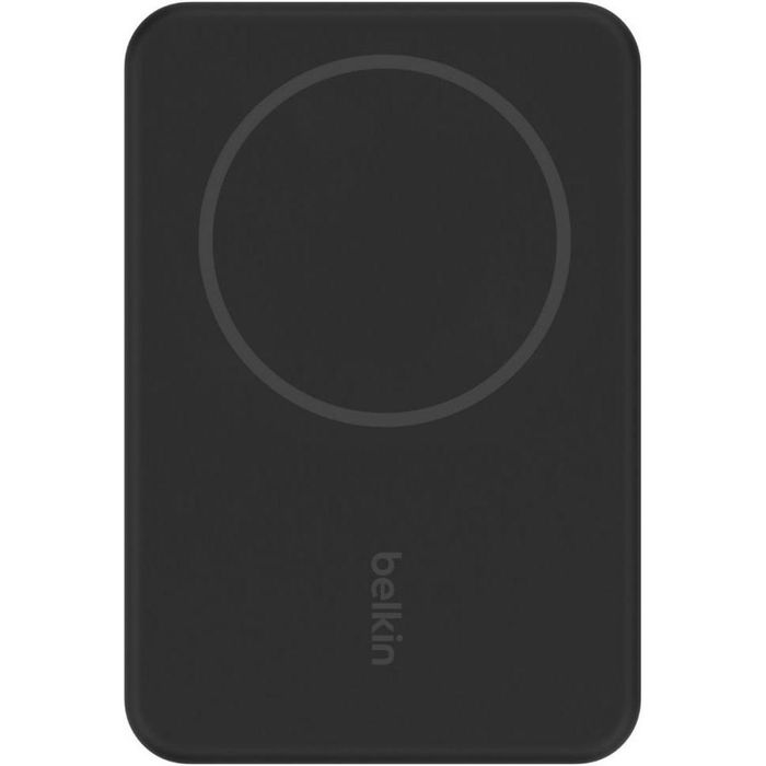 Зовнішній акумулятор (павербанк) Belkin 5000mAh MagSafe Wireless Black (BPD004BTBK)