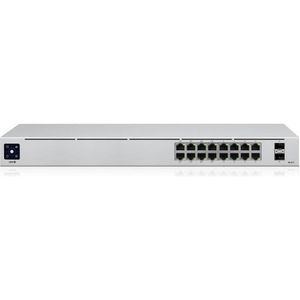 Комутатор керований рівня 2 Ubiquiti USW-16-POE