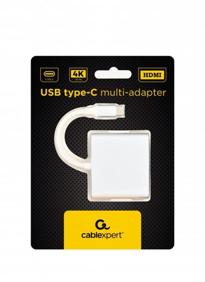 Адаптер Cablexpert USB Type-C to HDMI (A-CM-HDMIF-02-SV)