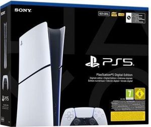 Стаціонарна ігрова приставка Sony PlayStation 5 Slim Digital Edition 825GB White (1000040658)