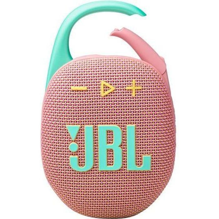 Портативна колонка Jbl Clip 5 Pink (JblCLIP5PINK)