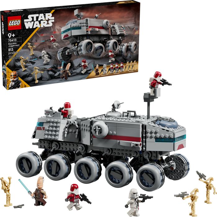 Блоковий конструктор Lego Star Wars Джаггернаут Великої армії Республіки (75413)