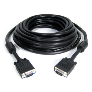 Кабель монитора 5м VGA-VGA Cablexpert (CC-PPVGA-5M-B) с 2-мя ферритами