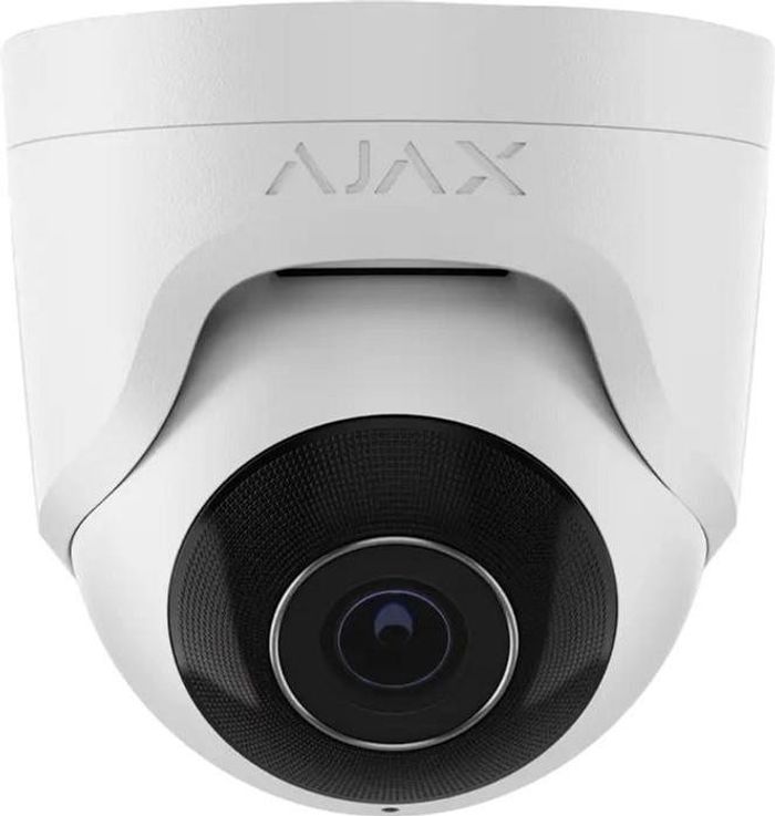 IP-камера відеоспостереження Ajax TurretCam 5 Mp/2.8 mm White (000039304)